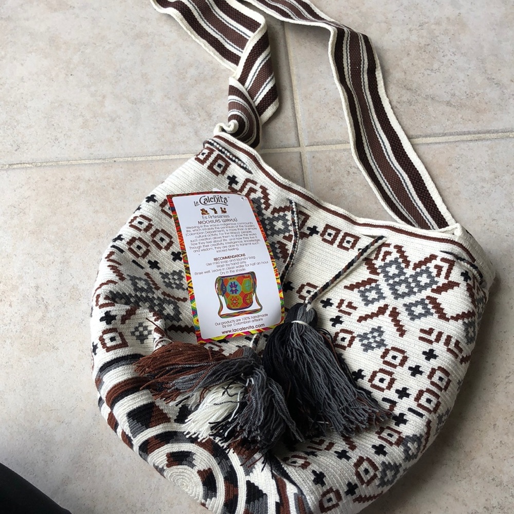 Authentic Wayuú tribe bag